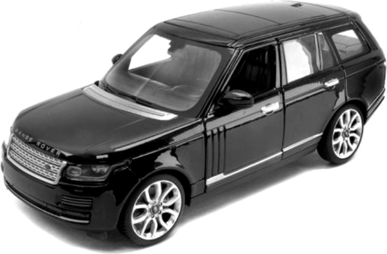 Range Rover Rastar autómodell 1:24 fekete - 1 db