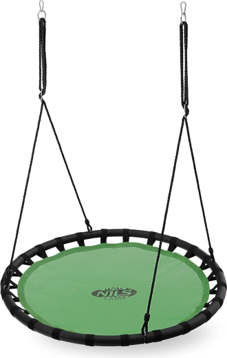 NILS Camp fészekhinta 120 cm zöld