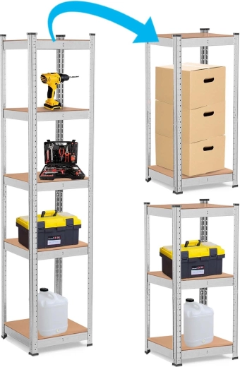 Csavarmentes szerelés és osztható kivitel