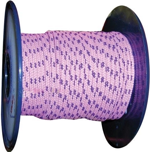 Fonott poliészter magos kötél 6 mm, 100 m