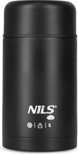 NILS Camp ételtermosz 1000 ml fekete