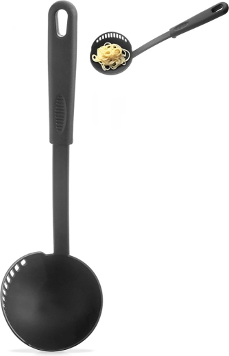 BLACKLINE merőkanál szűrőperemmel, 150 ml, 30,5 cm