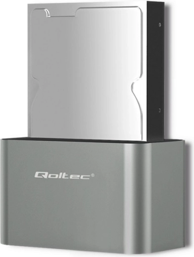 Qoltec dokkolóállomás 2.5"/3.5" SATA HDD/SSD-hez USB 3.0-val