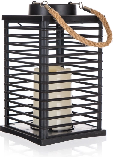 Stripes szolár lámpás 24 cm