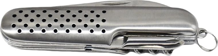 Rozsdamentes acél zárható multifunkciós kés, 7 funkcióval