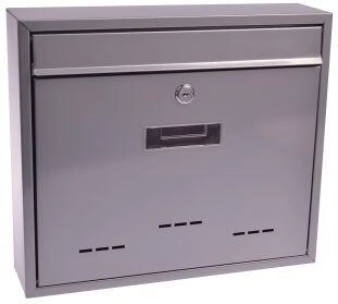RADIM postaláda, 360 × 310 × 90 mm, szürke