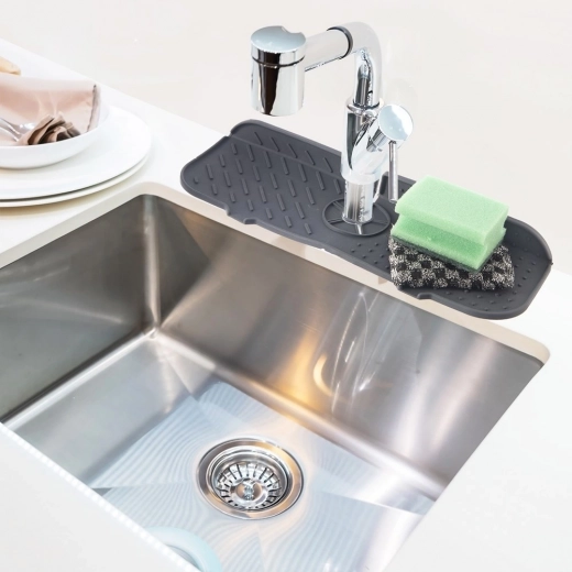 Tiszta és száraz felület a csap körül