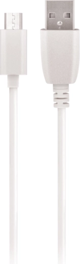 Maxlife USB kábel microUSB-vel, 2 m, 2 A, fehér