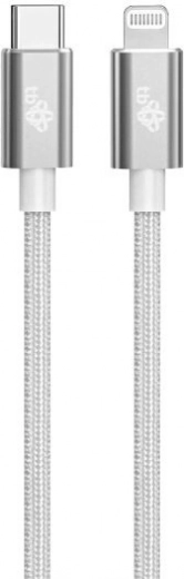 Lightning kábel MFi - USB C ezüst 1m