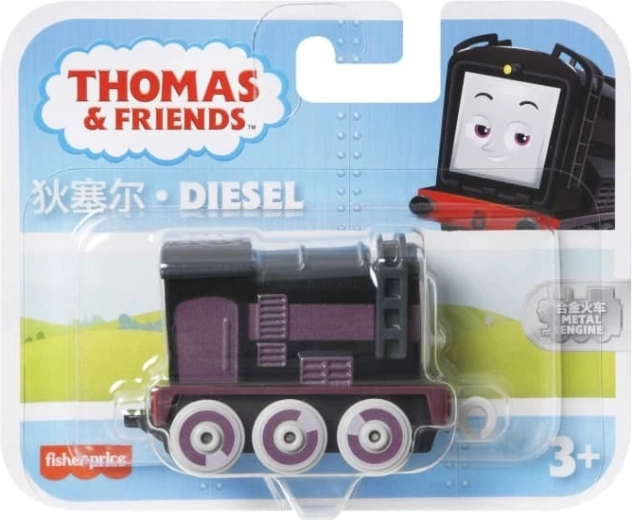 Tomek és barátai kis fém mozdony Diesel