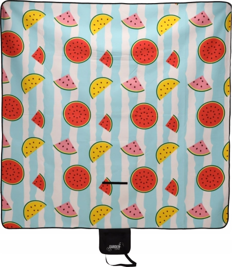 Nagy felület és játékos gyümölcsminta