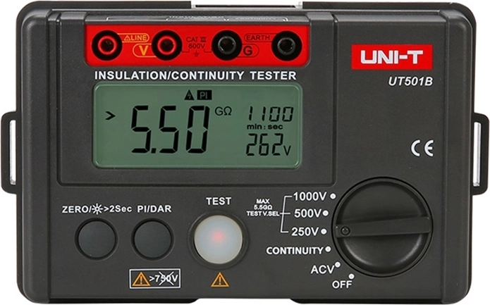 Uni-T UT501B szigetelési ellenállásmérő