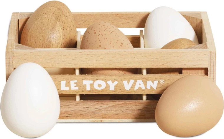 Fa tojások ládában Le Toy Van