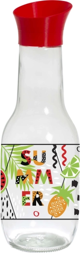 Toro üvegkarafa fedéllel, 1 l, nyári