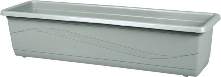 Lobelia Modern virágláda 60 cm – világoszöld műanyag kaspó