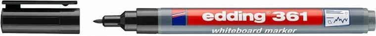 Edding 361 táblafilc fekete - 1 db