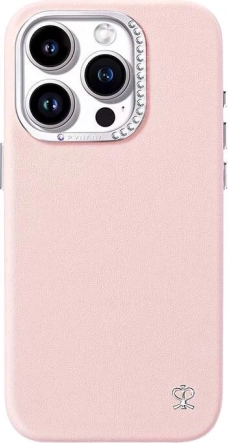 Joyroom csillagos tok iPhone 14 Pro Maxhoz rózsaszín