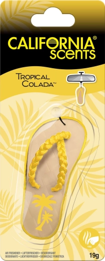 California Scents trópusi autóillatosító tropical colada szandál