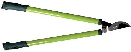 71 cm-es, zöld, ívelt ágvágó olló