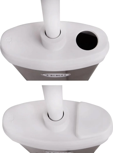 Integrált 2,7 l-es tartály precíz adagolással