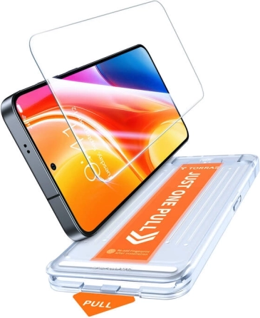 Torras Install Master védőüveg Samsung S25-höz