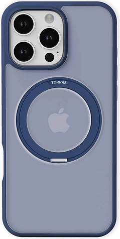 TORRAS Ostand Pro tok iPhone 16 Pro Max-hoz, kék