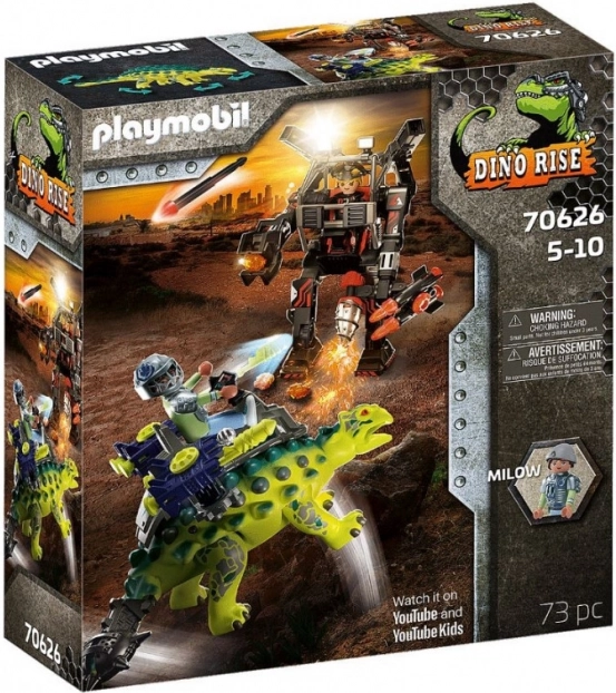 PLAYMOBIL DINO RISE – Saichania: a támadás visszaverése