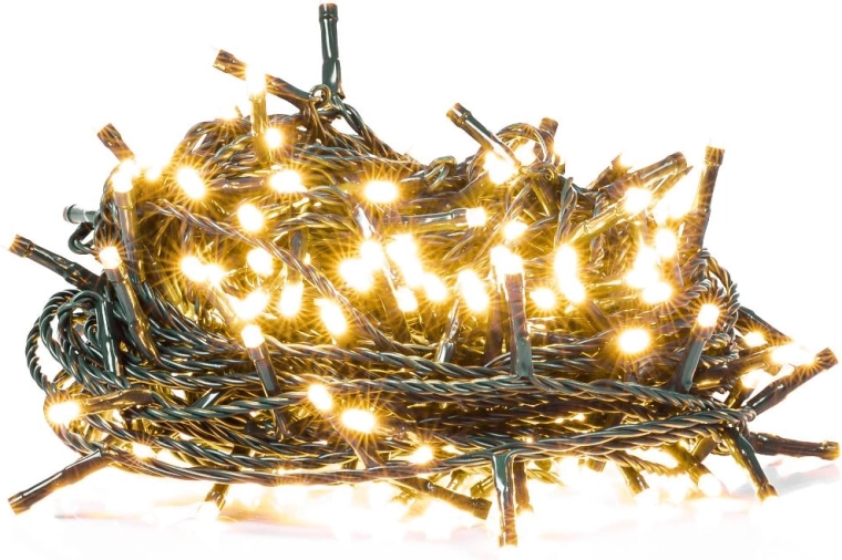 Retlux csatlakoztatható karácsonyi LED-fényfüzér, 150 LED, meleg fehér, 20 m