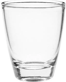 Verona felespohár készlet 30 ml – átlátszó shot poharak 6 db