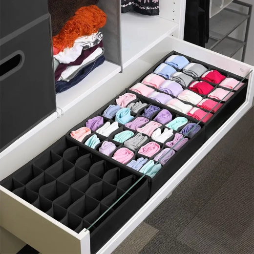 Textil fiókrendező 24 rekesszel