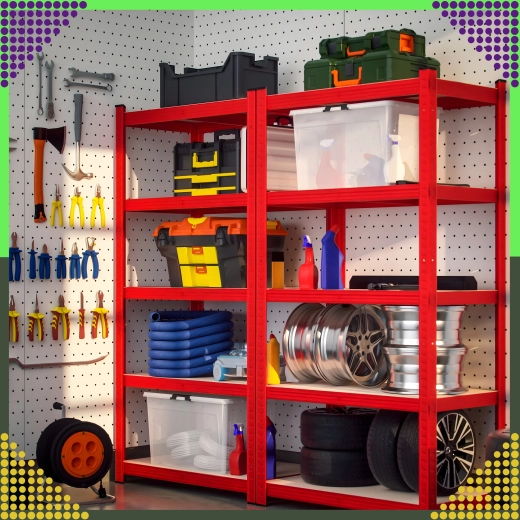 Akár 875 kg teherbírás a biztonságos tároláshoz