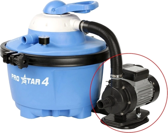 Csere motoros szivattyú ProStar 3 és ProStar 4 homokszűrős szűréshez (2015-től)