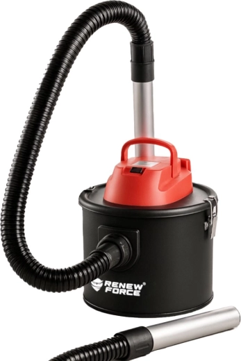 Renew Force ipari, porzsák nélküli hamuporszívó 10 l 800 W HEPA szűrővel és kesztyűkkel