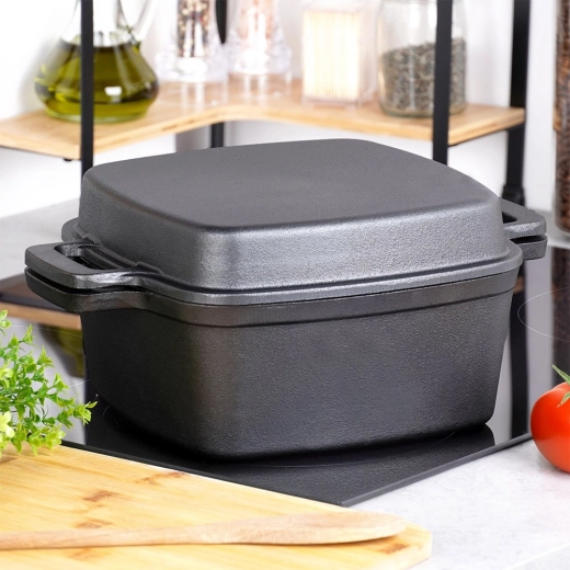 Sokoldalú használat tűzhelyen, sütőben és grillen