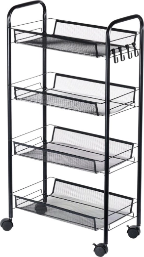 Négy tágas, hálós kosár