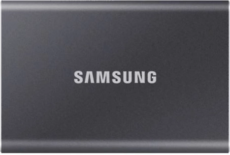 Hordozható SSD Samsung T7 2TB USB 3.2 Gen 2 szürke
