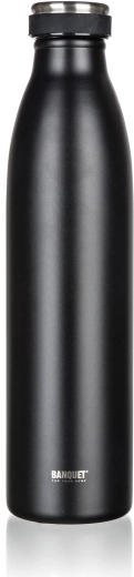 BANQUET Sans rozsdamentes italtermosz 750 ml, fekete