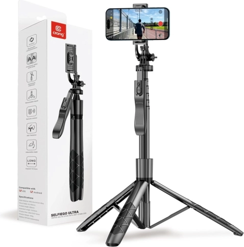 SelfieGo Ultra kiterjeszthető szelfibot Bluetooth állvánnyal