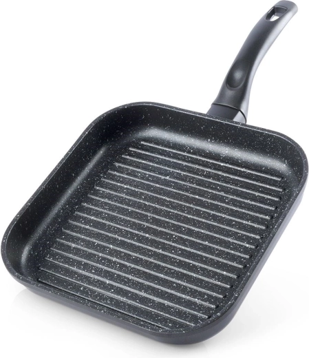 Grillező gránit négyzet alakú serpenyő 26 × 26 cm GRANDE