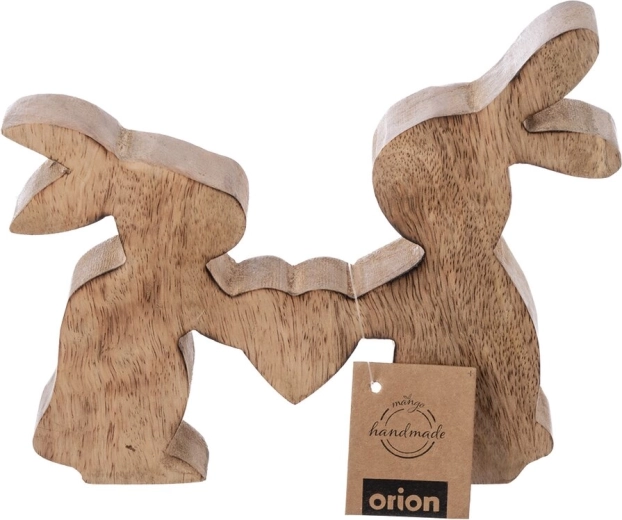 Két nyuszi és a szív mint a meghittség szimbóluma