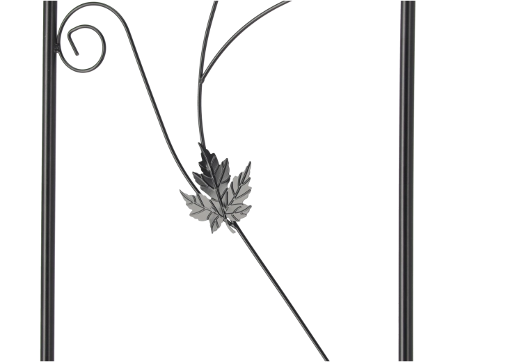 Porszórt bevonatú, tartós fém szerkezet