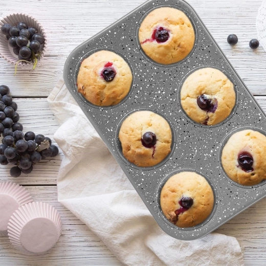 Egyszerre 6 nagy muffin sütése