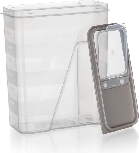 Kényelmes szórás flip-top tetővel