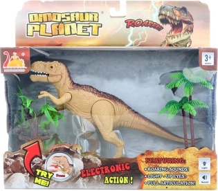 Interaktív T‑Rex dinoszaurusz hangokkal és fénnyel
