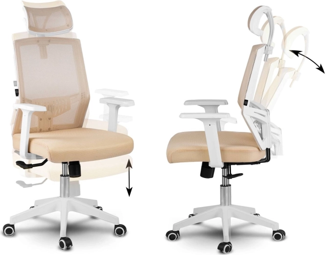 Rögzíthető hintamechanika és fokozatmentes magasságállítás