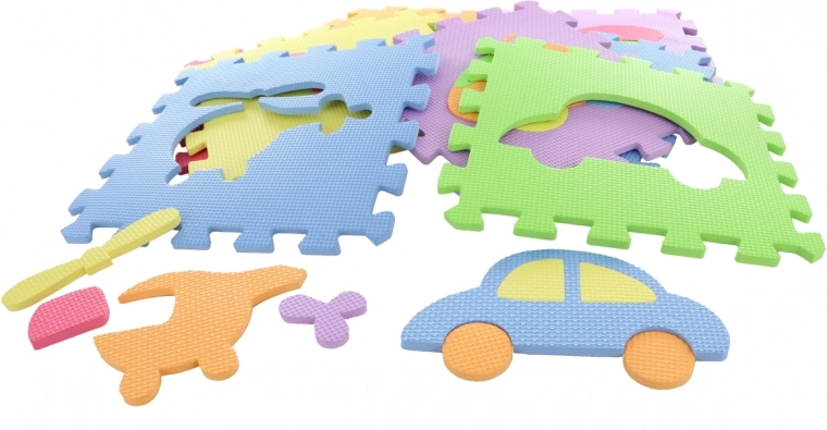 Szórakoztató behelyezős puzzle