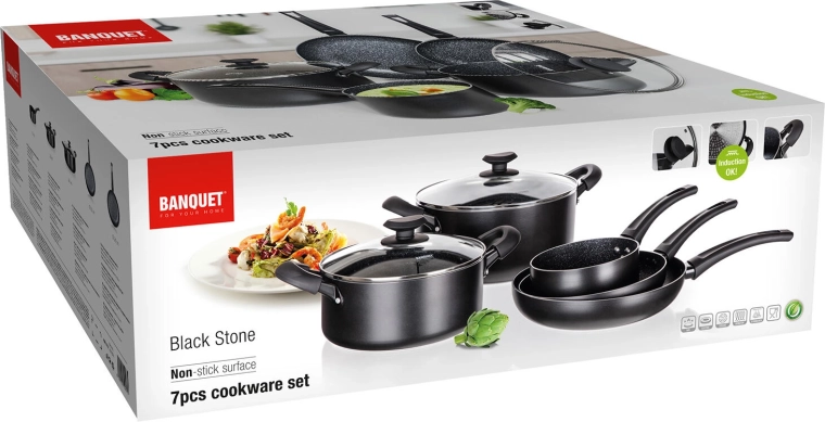 Teljes felületű indukciós alj és gyors hőeloszlás