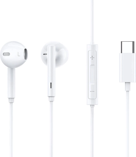 Vezetékes USB‑C fülhallgató MCDODO HP-7500, fehér