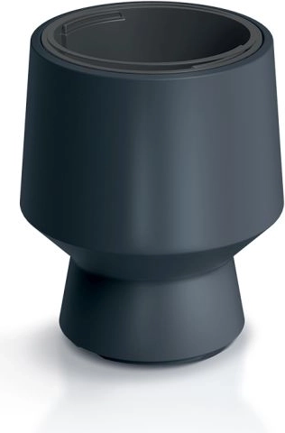 34,3 cm-es betétes virágcserép – antracitszürke, beltérre és kültérre egyaránt strapabíró
