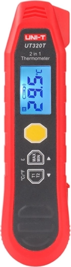 Uni-T UT320T 2 az 1-ben hőmérő (IR + NTC szonda)